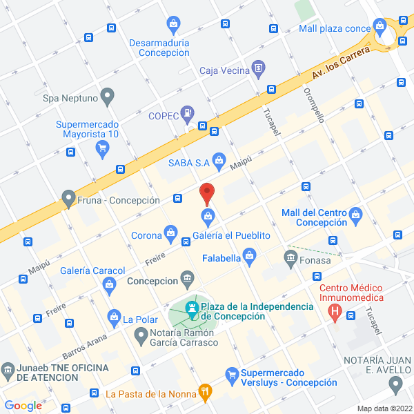 Map of Farmacia Veterinaria Vidas