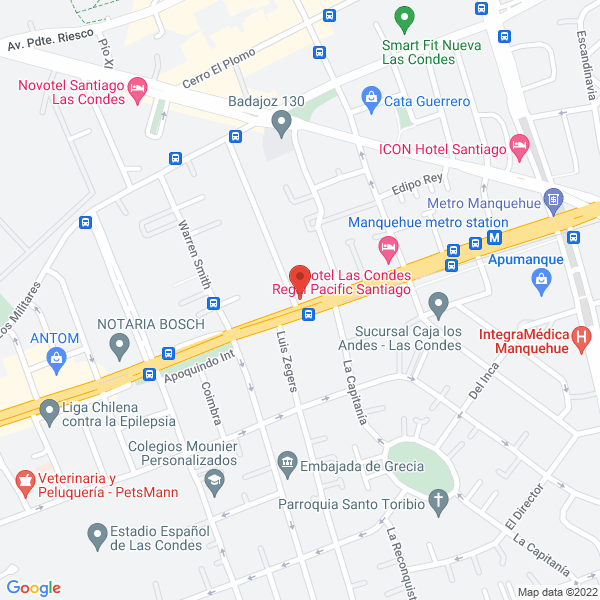 Map of Fusión Ltda.