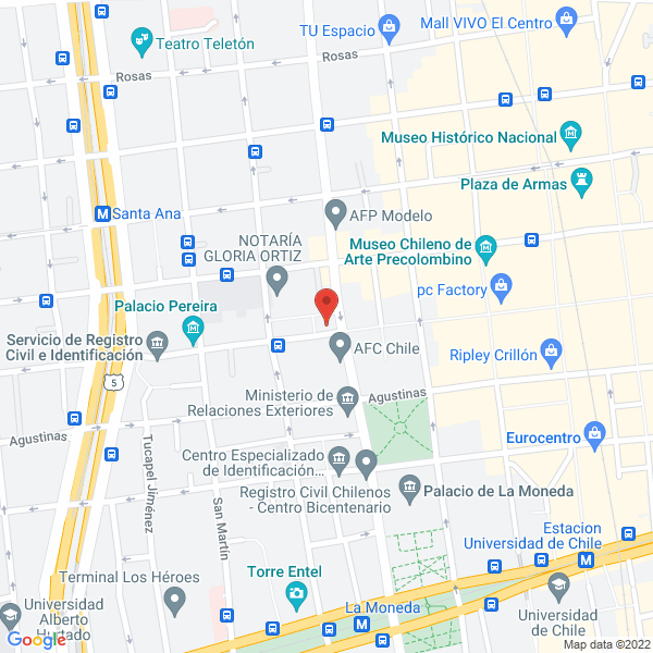 Map of Fonadis
