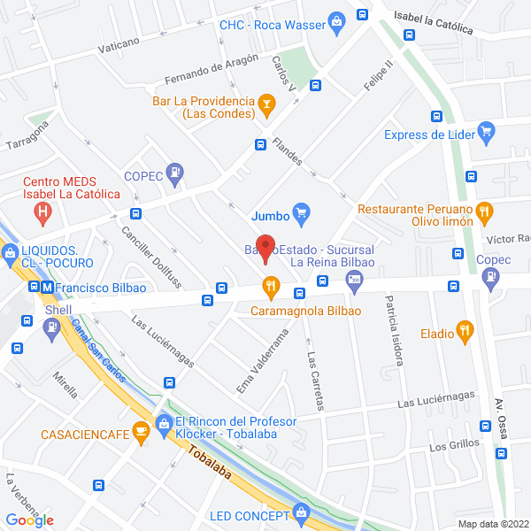 Map of Foto Eventos Ximena Muñoz Latuz