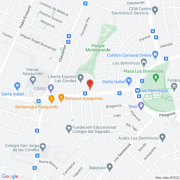 Map of Filtración Sirena
