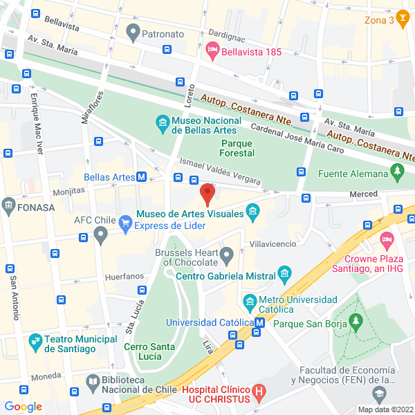Map of Fábrica de Pasteles Arabes Bombon Oriental