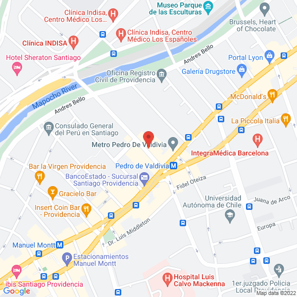 Map of Feldman Dueñas, Marcos
