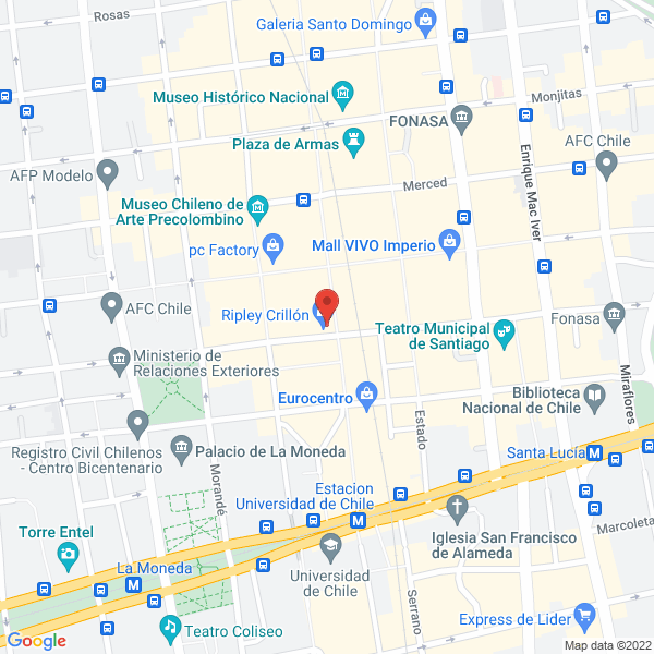 Map of F & C Audiovisuales Soluciones Integrales