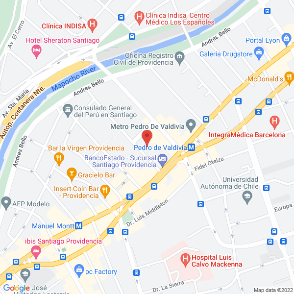 Map of FACOR Ltda.