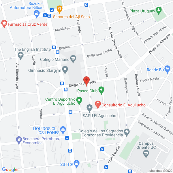 Map of Frenos ZG