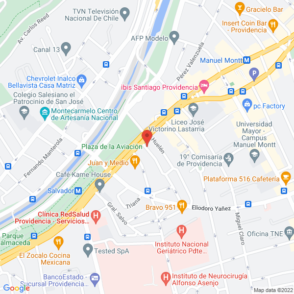 Map of Fernando Peralta y Cía.