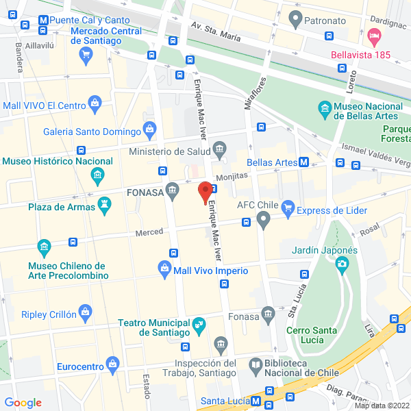 Map of Factoriza Ltda.