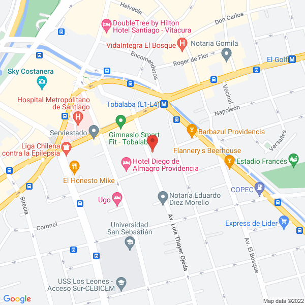 Map of Fridman Propiedades