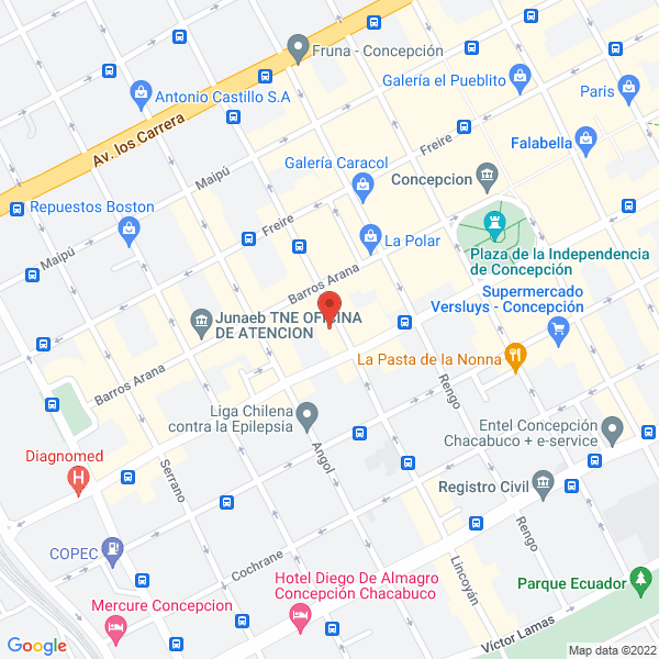 Map of Fotocopias Jack