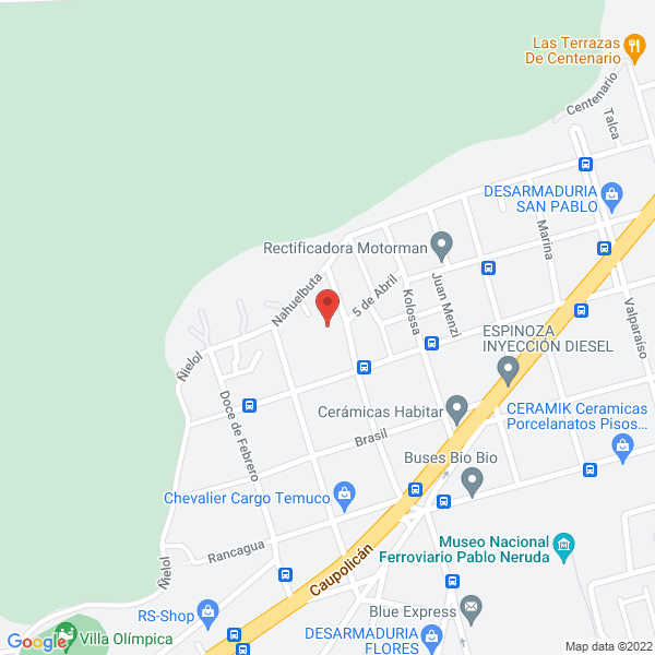 Map of Fábrica de Cecinas Don Amancio
