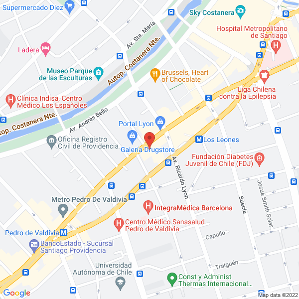 Map of F & N Ltda.