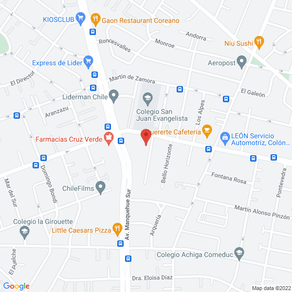 Map of Fleischmann y Vivanco Ltda
