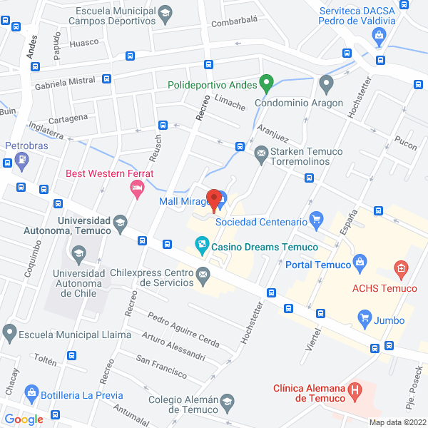 Map of Femme Belle Cosmetología y Estética Integral