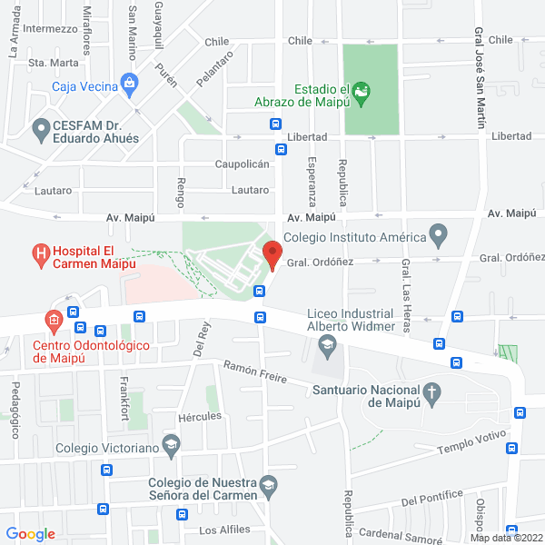 Map of Funerarias Mi Salvador