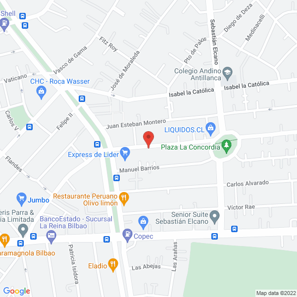 Map of Forem Capacitación Ltda.