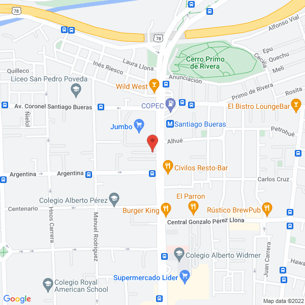 Map of FTS Televisión Satelital Free