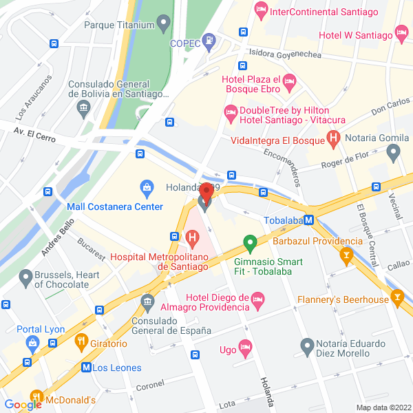 Map of Forgent Capacitaciones