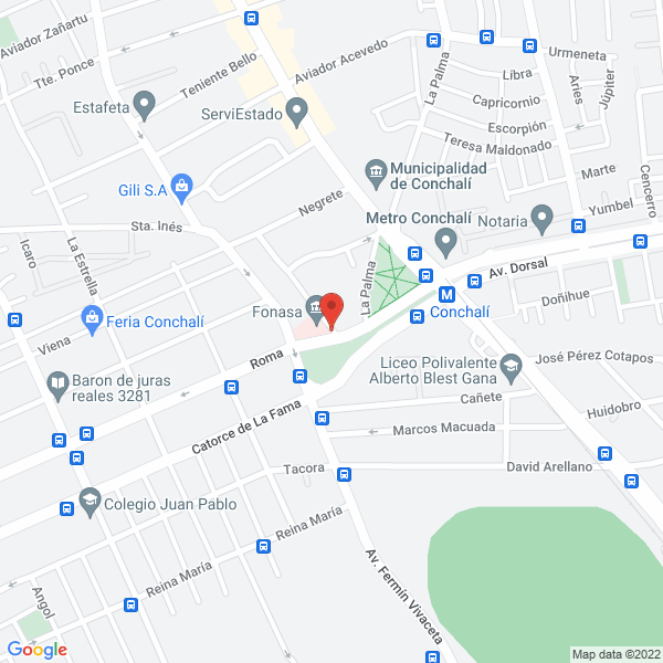 Map of Full Vending
