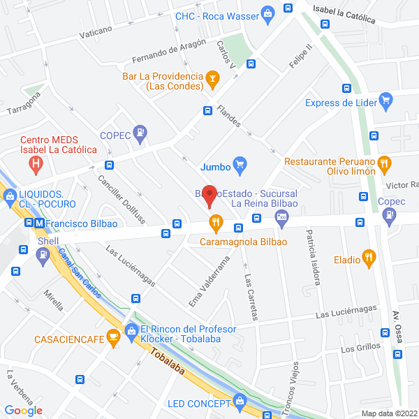 Map of Fotografia Ximena Munoz Latuz SPA