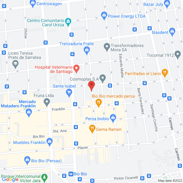 Map of Fixcar