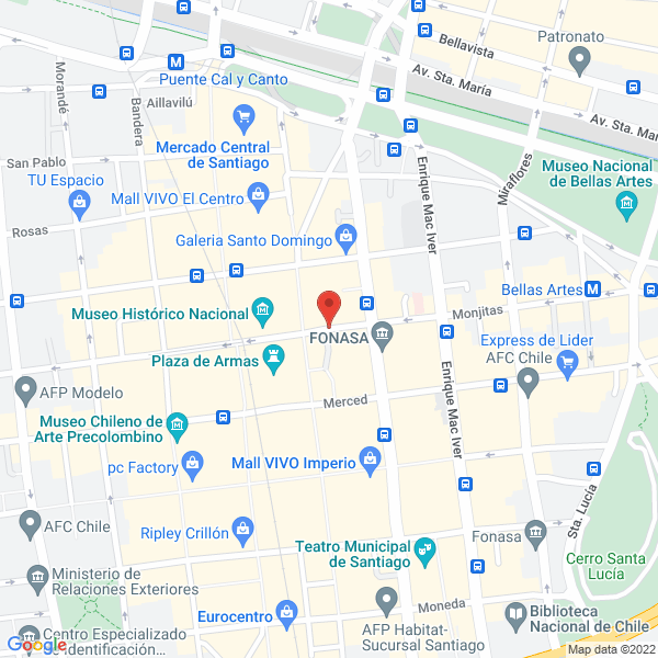 Map of Ferrari Dagoberto