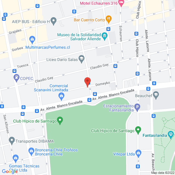 Map of Frutas Y Verduras Urzúa