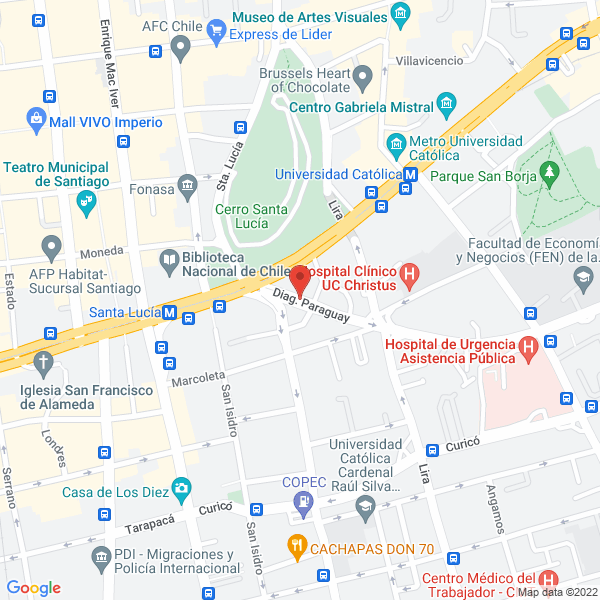 Map of Facturedo