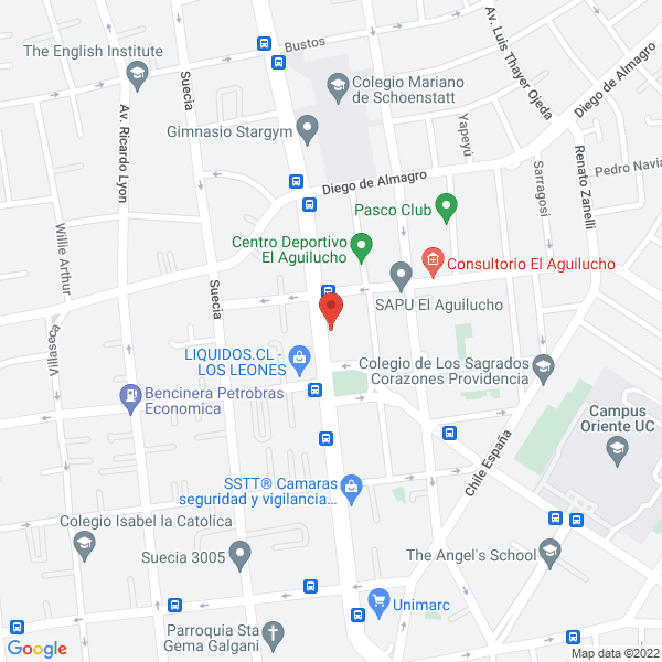 Map of Francisca Boo Makeup