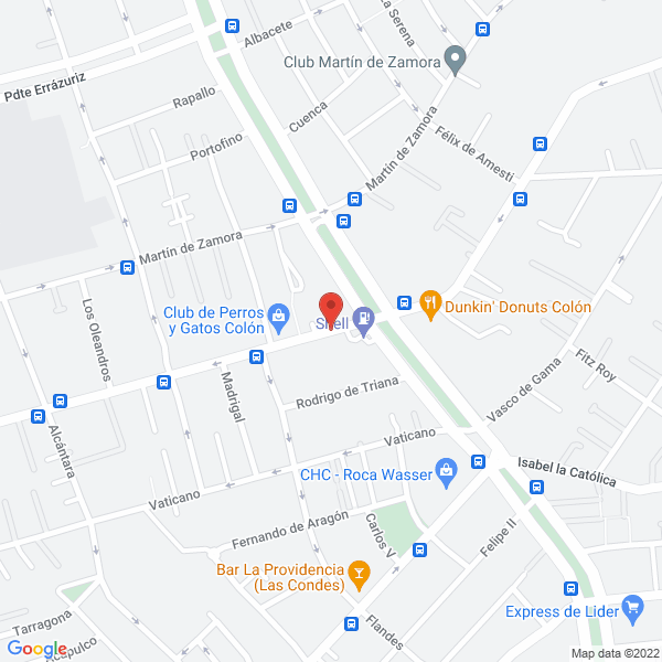 Map of Franco Sovino Fotografía
