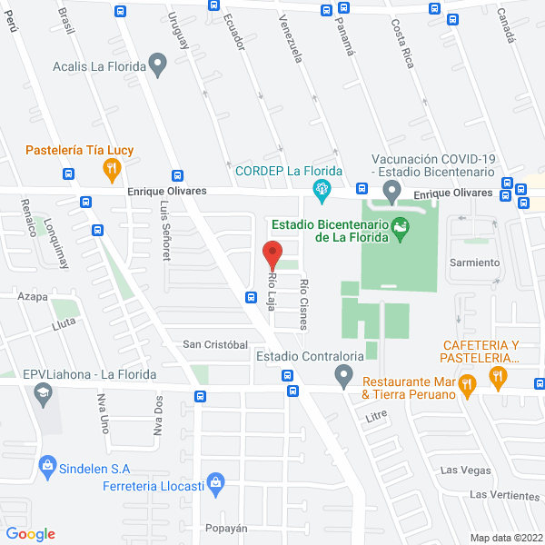 Map of Frantom SPA