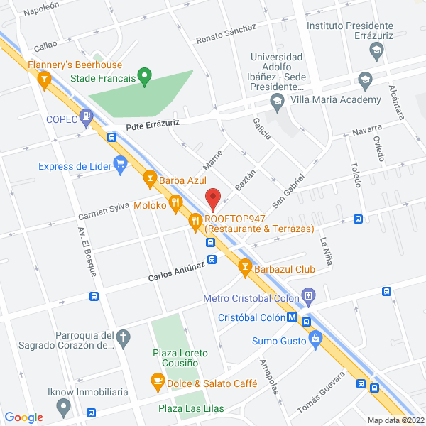 Map of Francisco Silva Distribuidor Pisco Aba