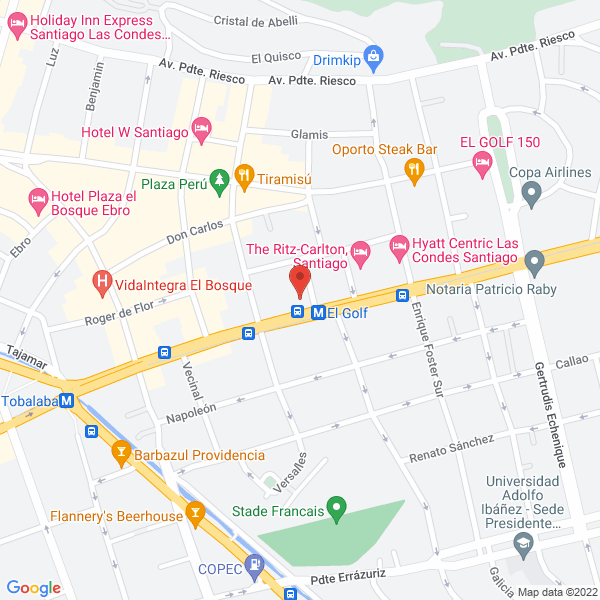Map of Gasmar S.A.