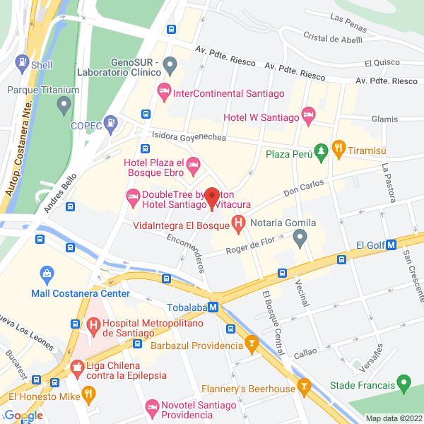 Map of Gamb Corredores de Seguros