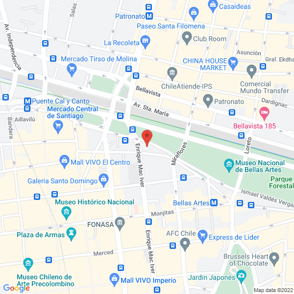 Map of Gescam S.A.