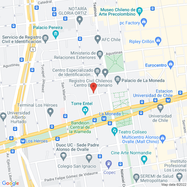 Map of Gallucci Freund, Gina