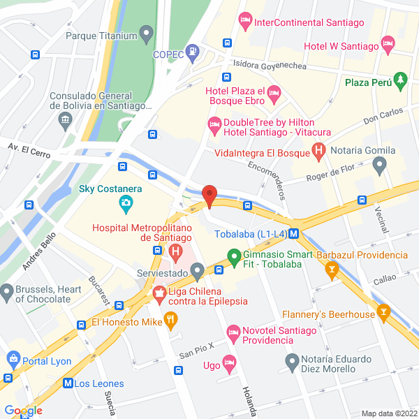 Map of Guarachi Ingenieros Ltda.