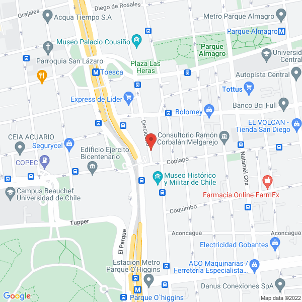 Map of Gedei Ltda.