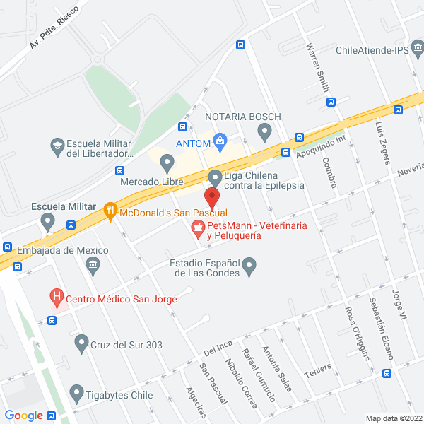Map of Grupo Eva Comunicaciones S.A.