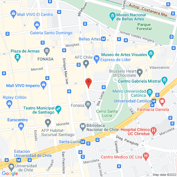 Map of Gutiérrez Salinas Javier Dr.- Unidad Oftalmológica