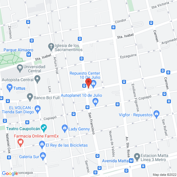 Map of Goma Centro