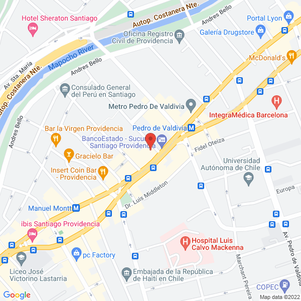 Map of Gisela Pimentel Patroni