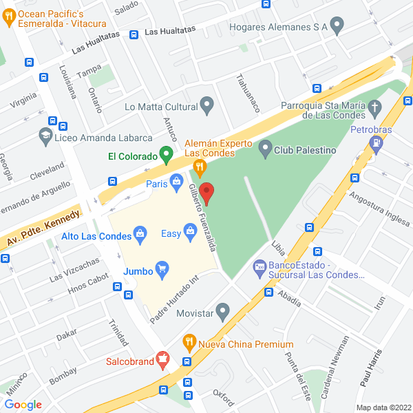 Map of Gino Besoain Muller