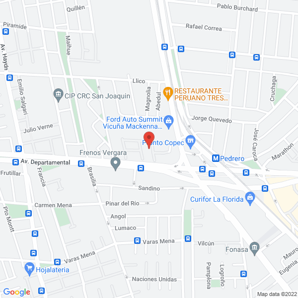 Map of Gestión de Motor Lubritecno