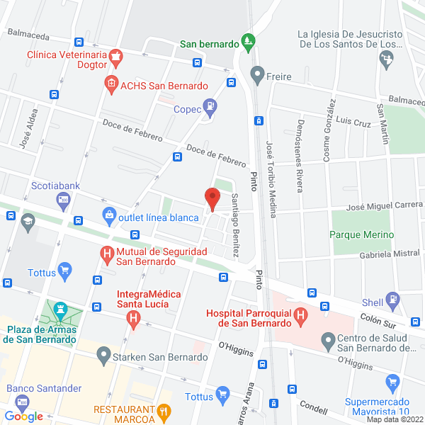 Map of Gutiérrez Venegas, Héctor
