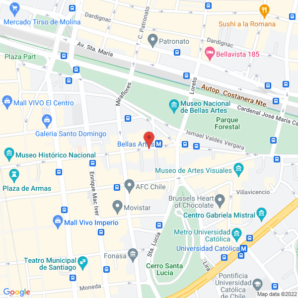 Map of Gestión de Desarrollo en Capacitación y Negocios