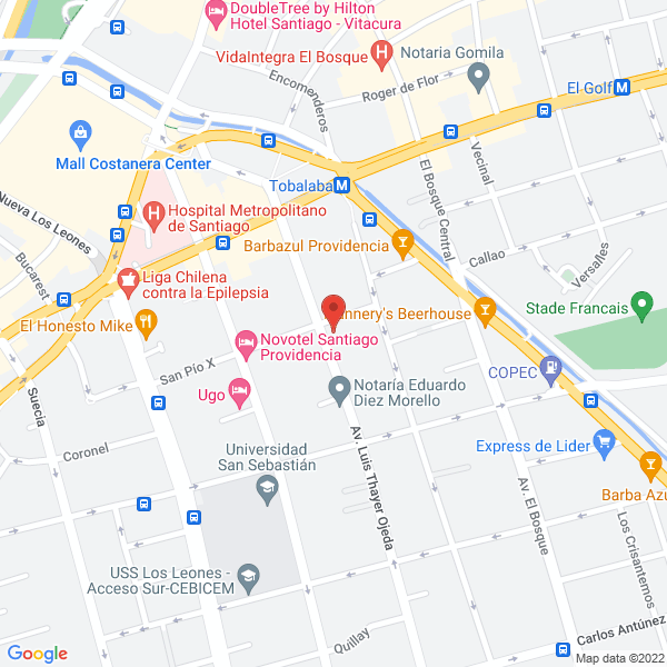 Map of Guzmán Staforelli Gustavo Adolfo
