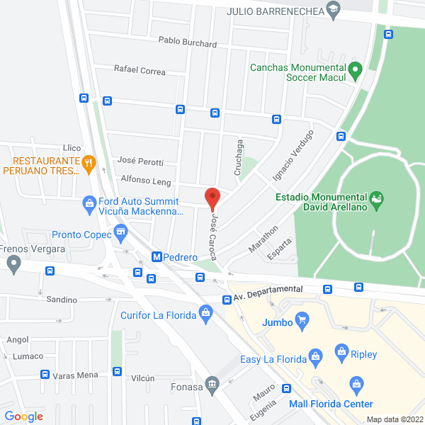Map of Grúas Nacha
