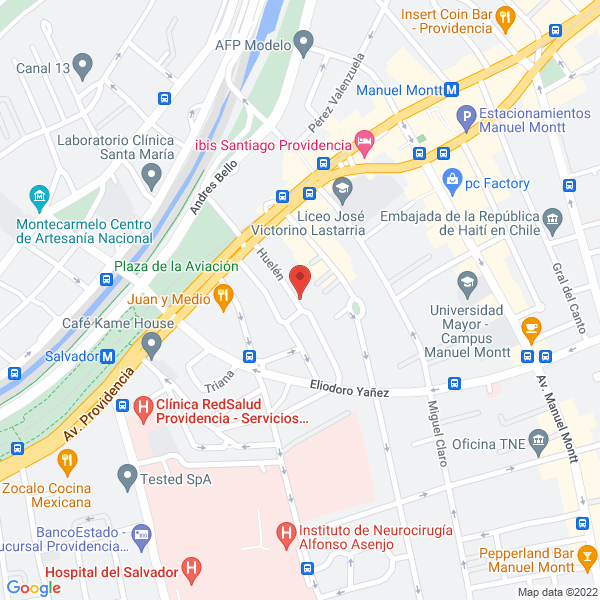 Map of Garage Diseño E I R L