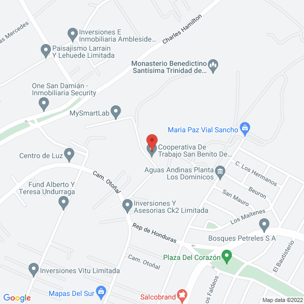 Map of Godoy Bustos María Luisa